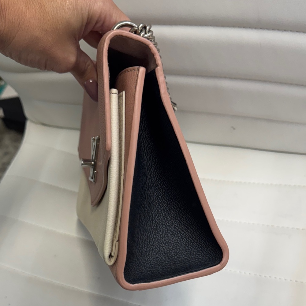 Louis Vuitton Lock Me Blush and Ivory Crossbody Bag - Picture 2 of 5